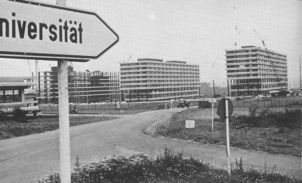 Abschluß des ersten Bauabschnittes und Eröffnung der Ruhr-Universität Bochum (30. Juni 1965) 